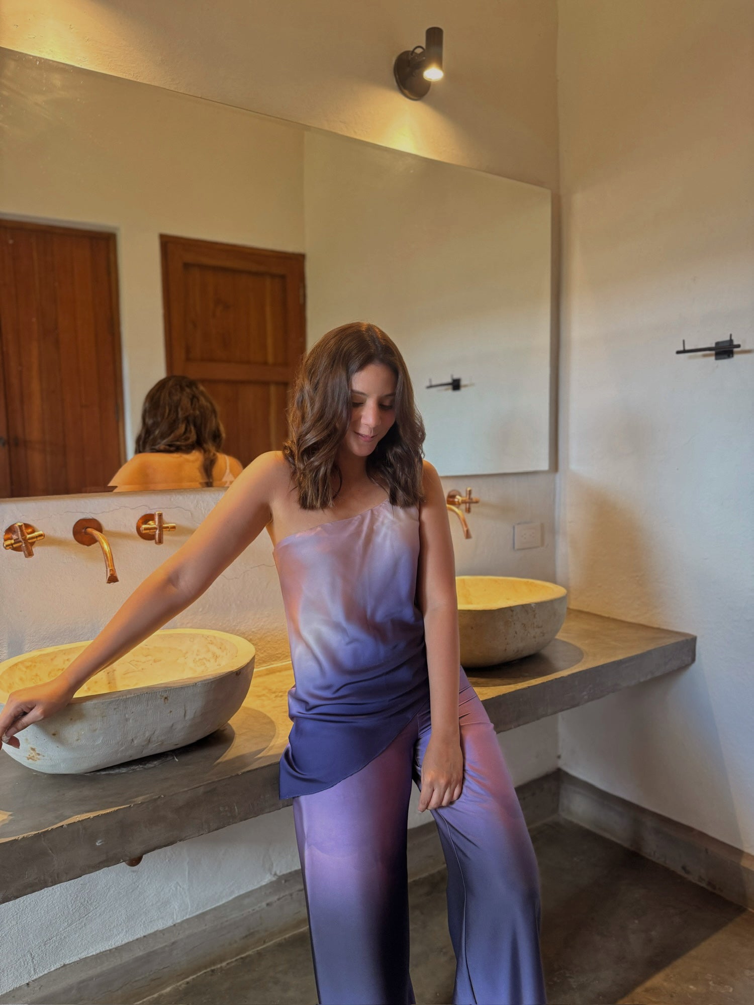 Sunset lilac set