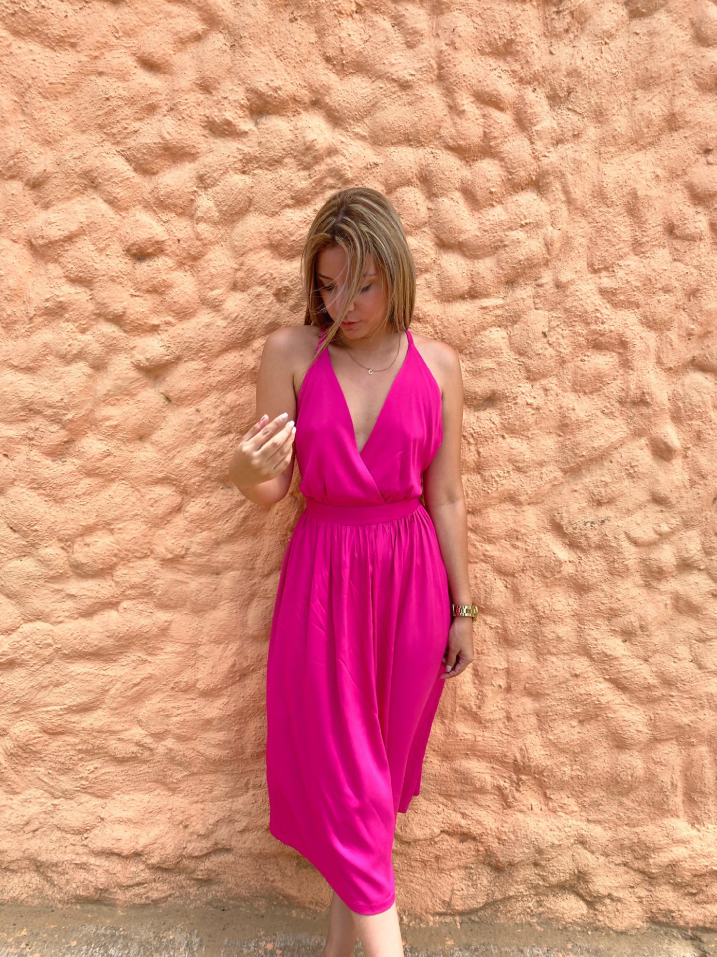 Caribean dress espalda cruzada