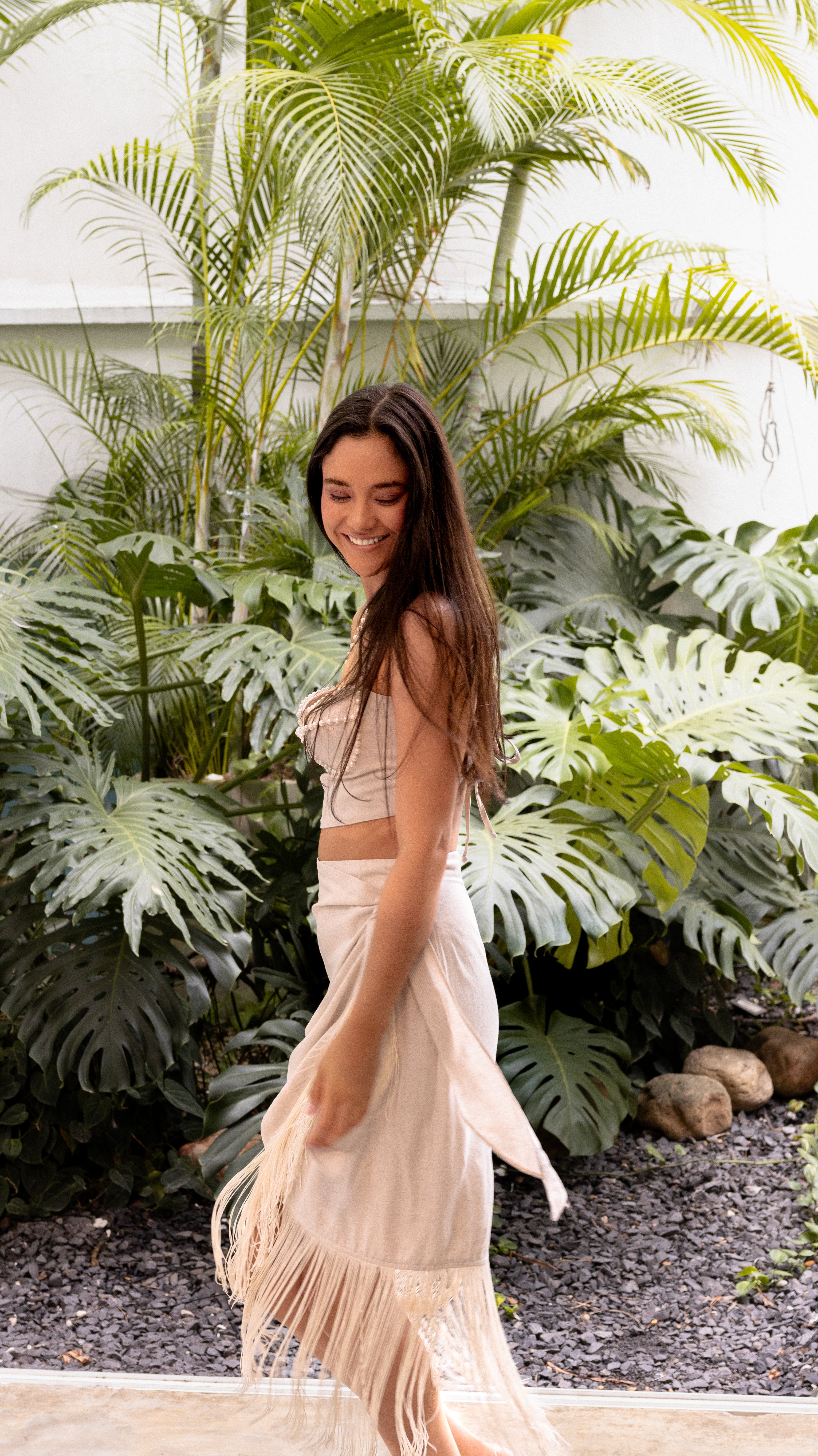 La perla set en arena
