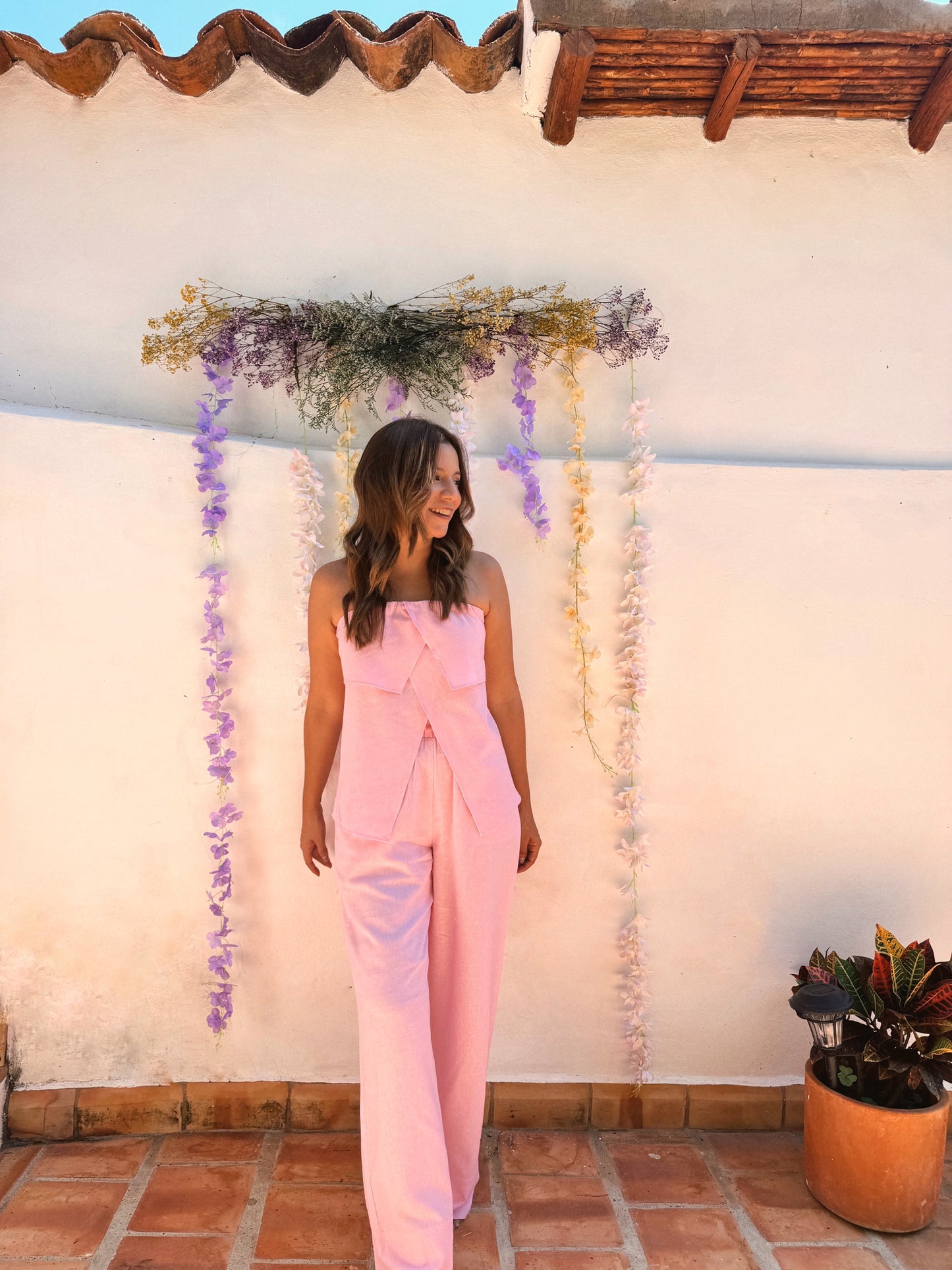 La Islas set pink