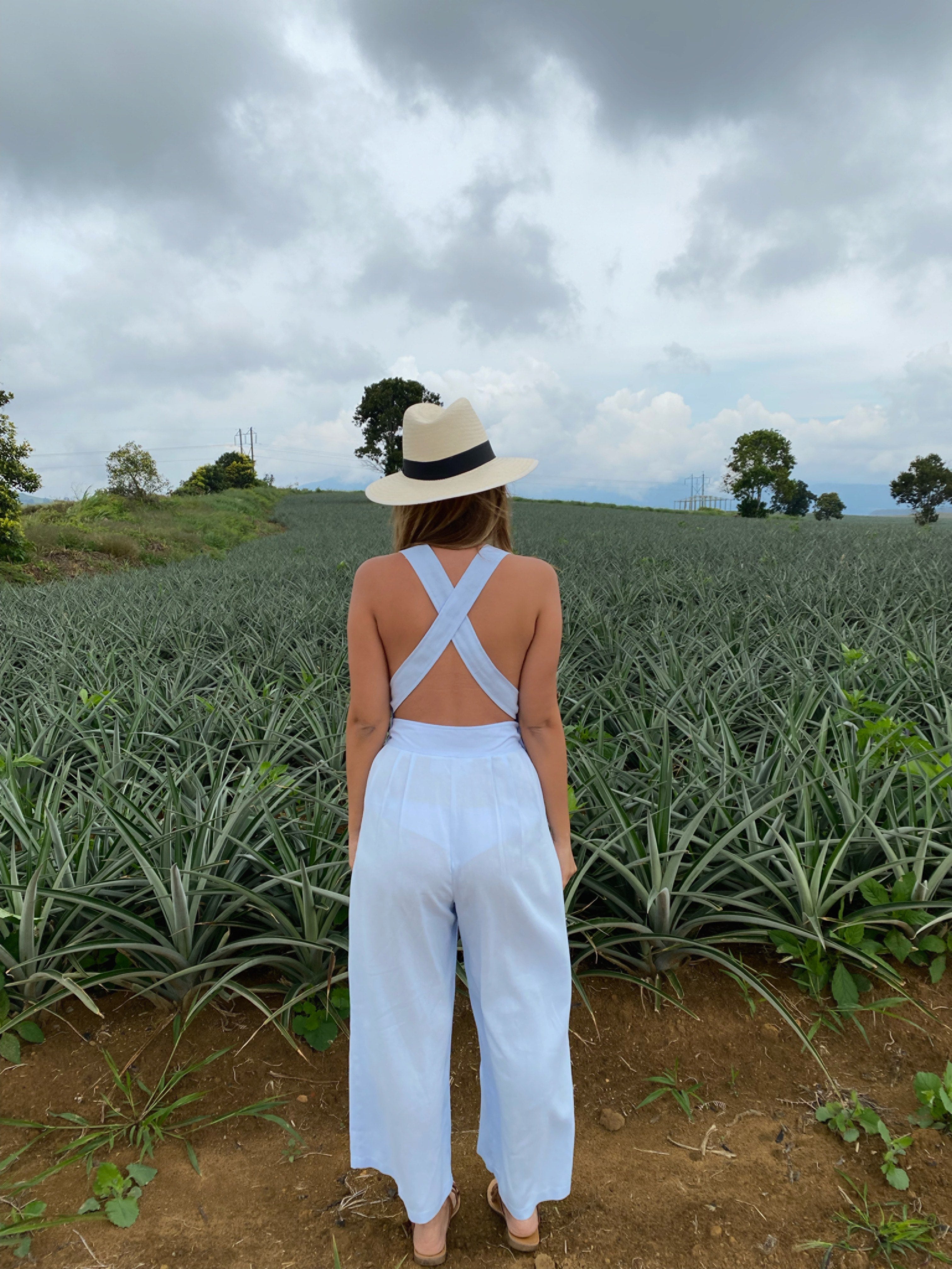 Vita baby blue overall